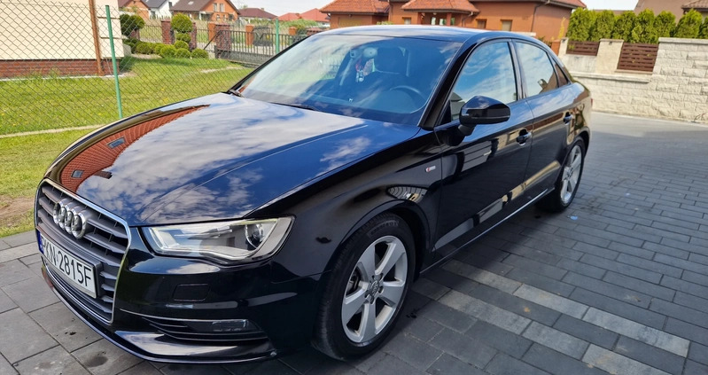 Audi A3 cena 54900 przebieg: 228303, rok produkcji 2014 z Sompolno małe 407